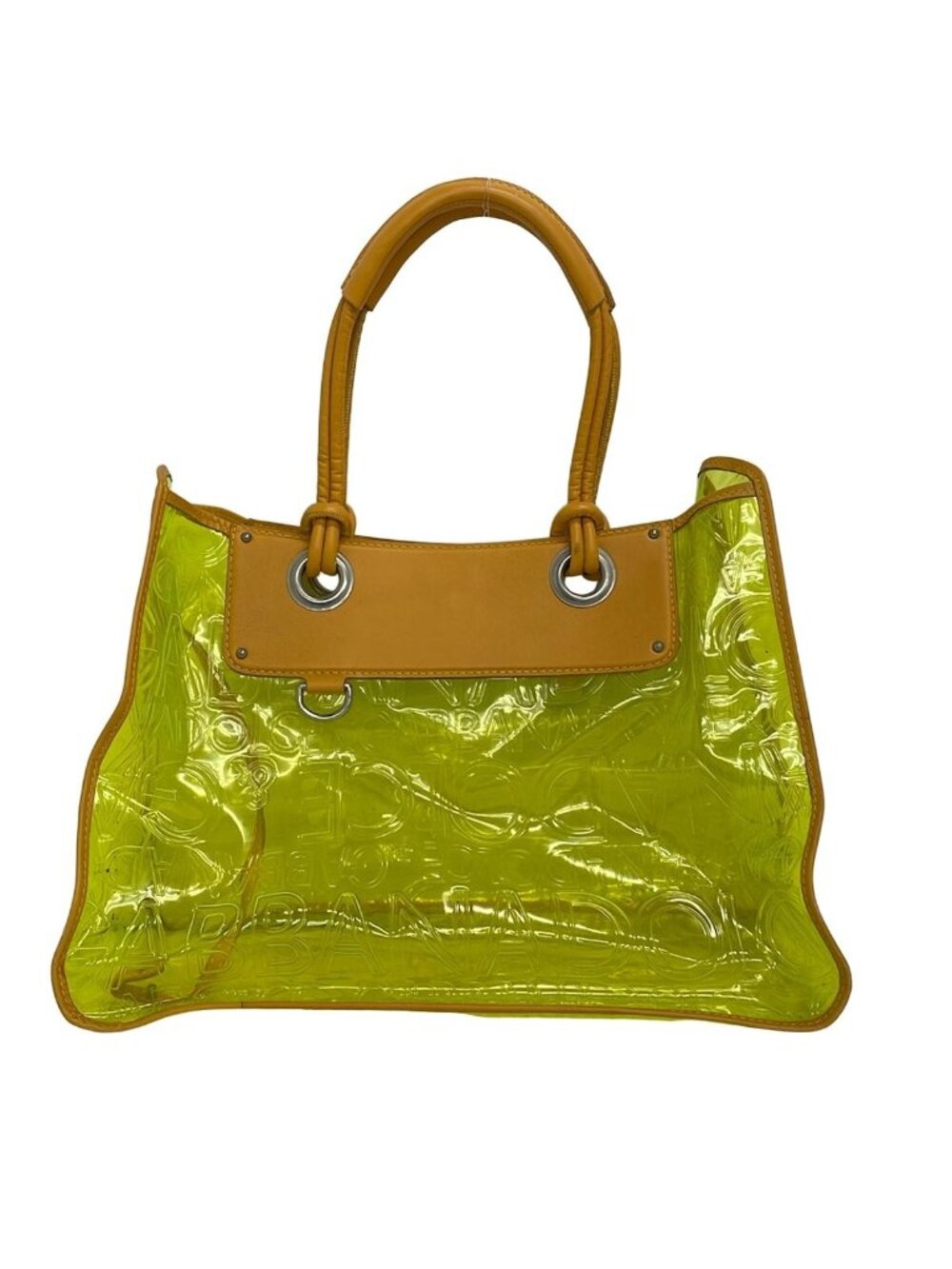 Dolce & Gabbana Tote Green Light Brown Leather